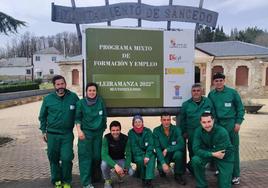 Sancedo forma a seis personas en explotación forestal y jardinería