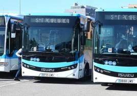 Autobuses del SMP de Ponferrada.