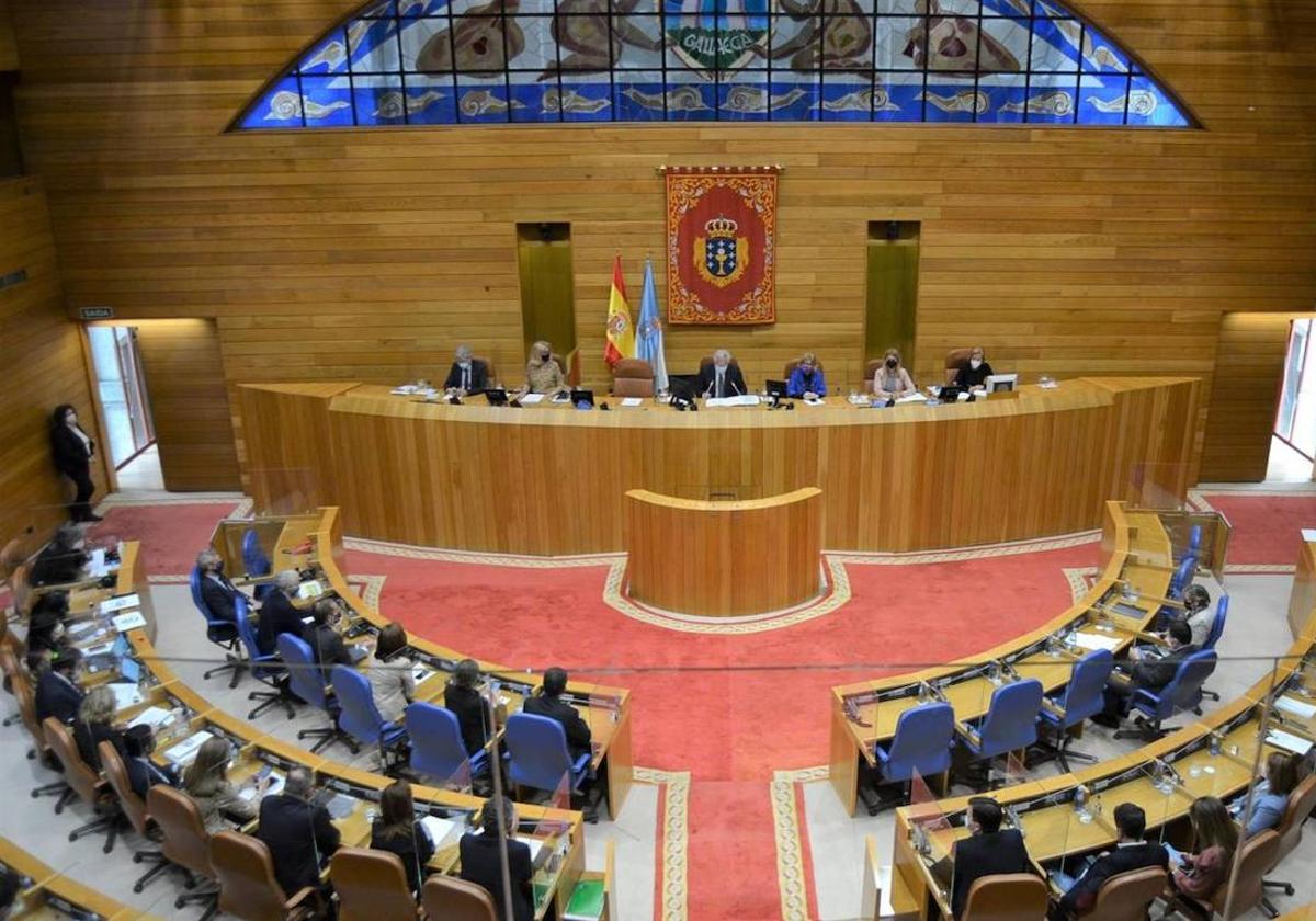 Imagen del Parlamento gallego.