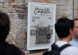 Cartel del recital poético 'Versos en Compostilla'.