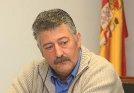 El alcalde de Páramo del Sil, Ángel Calvo.