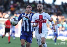 Partido de la primera vuelta entre la Ponferradina y la SD Huesca.