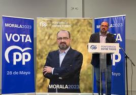 Marco Morala en un acto de campaña.