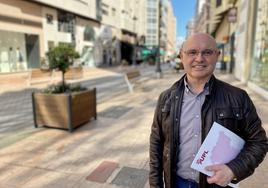 Manuel Ferreiro, candidato de la UPL a la alcaldía de Ponferrada.