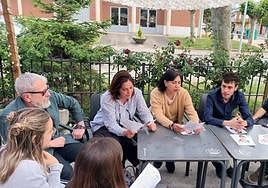 Los candidatos de Camponaraya y Ponferrada Contigo compartieron un encuentro.