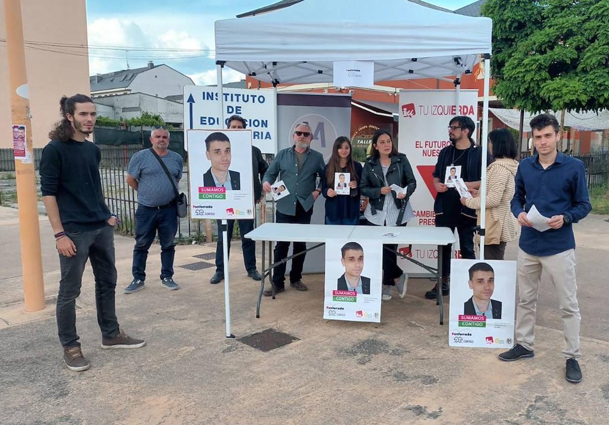 Acto de campaña de Ponferrada Contigo.