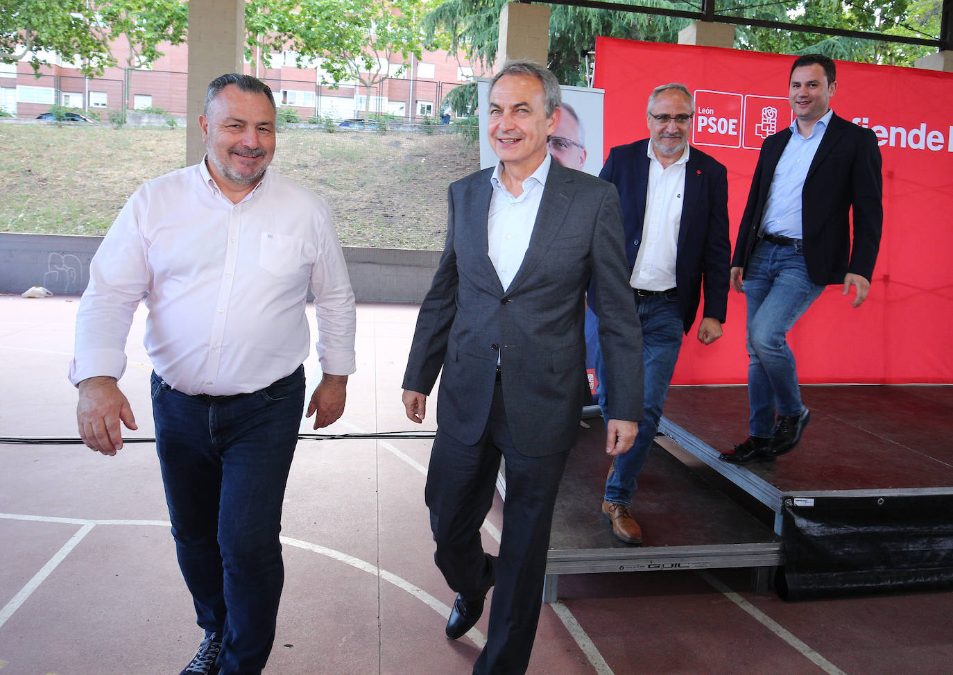 Zapatero en el cierre de campaña del PSOE