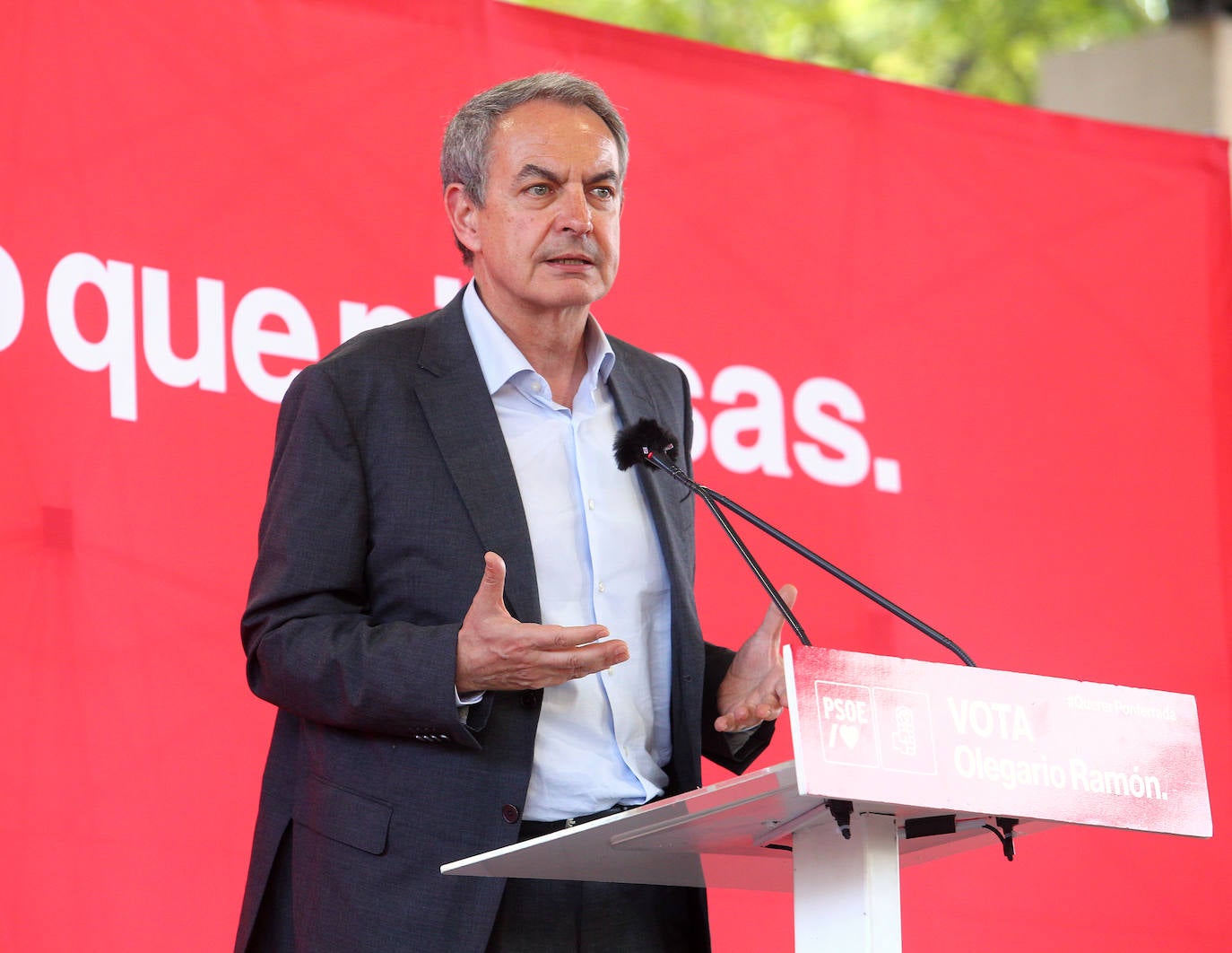 Zapatero en el cierre de campaña del PSOE