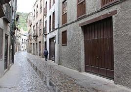 Calle del Agua en Villafranca del Bierzo.