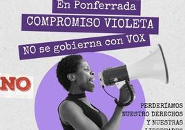 La Plataforma contra las violencias machistas insta a CB a impedir la entrada de Vox al gobierno de Ponferrada