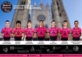 Alineación del Maglia Tecnosylva Bembibre Cycling Team para el 43 Grande Prémio Abimota.