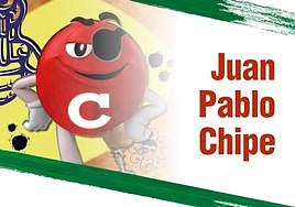 Cartel de la exposición de Juan Pablo Chipe.