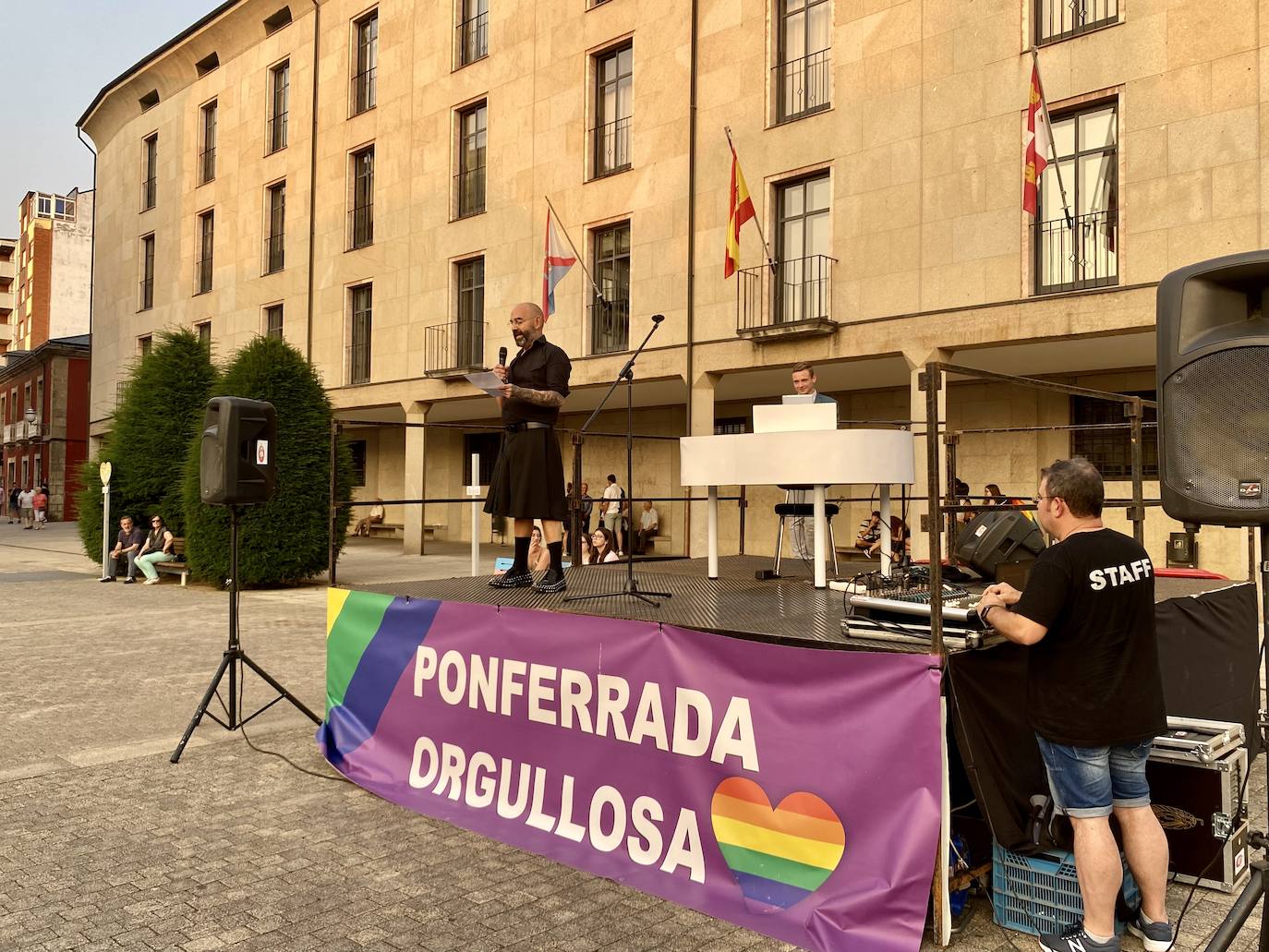 Festejo del Orgullo en Ponferrada