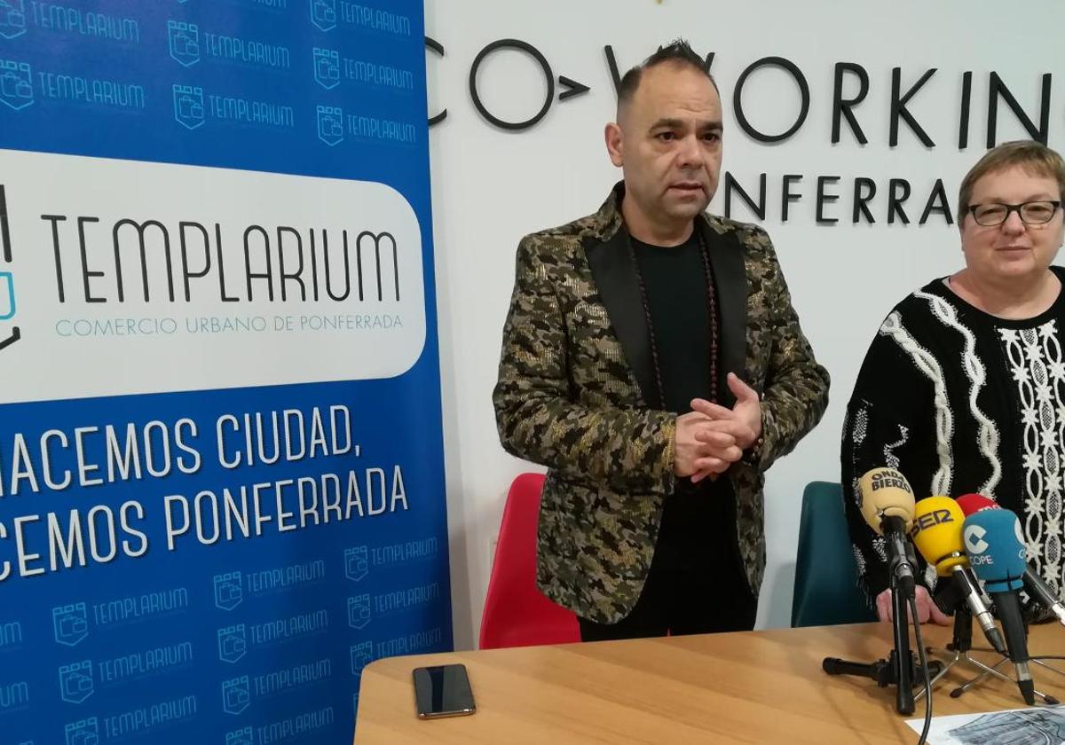 Imagen de archivo de una comparecencia de los responsables de Templarium.