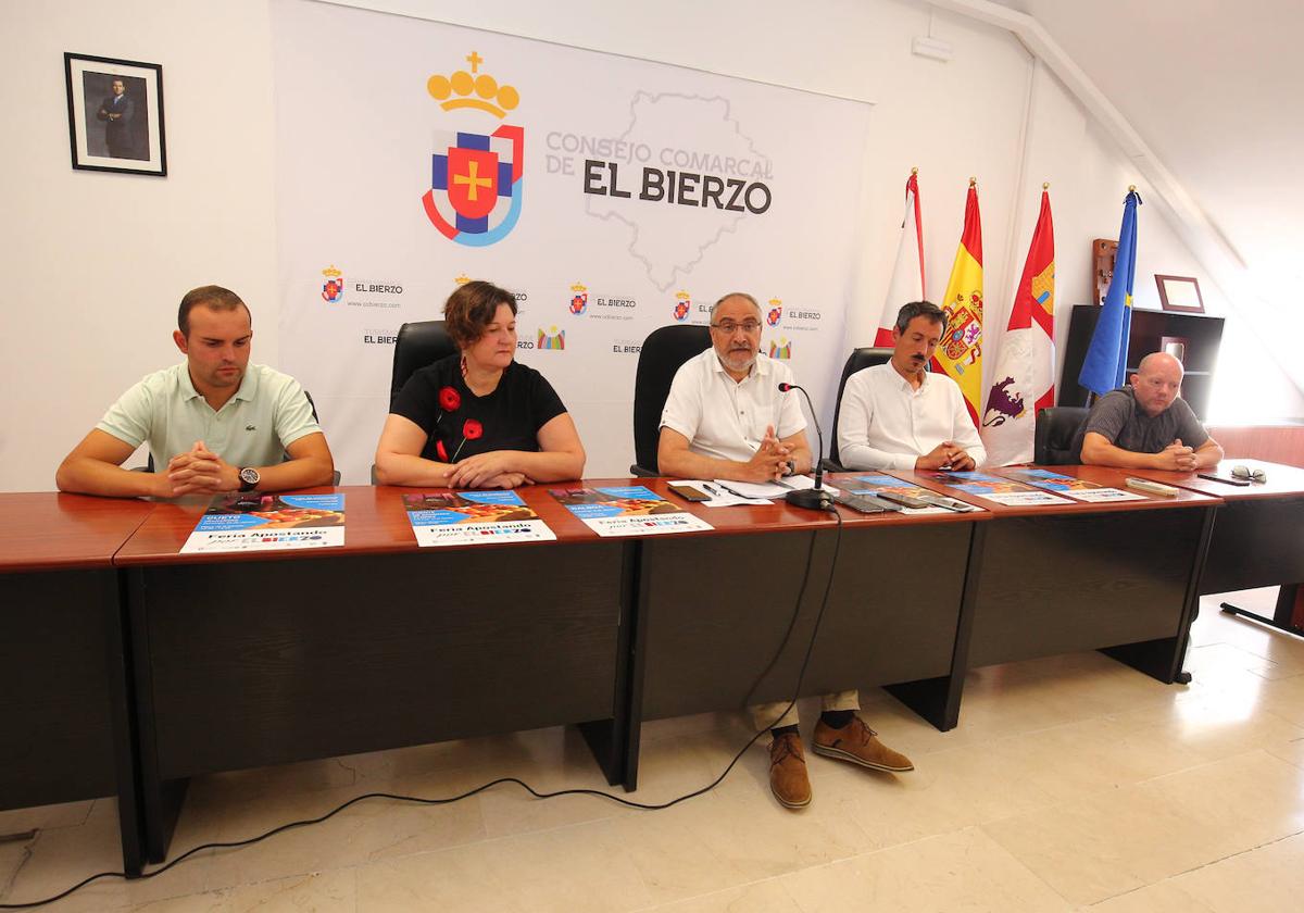 Imagen de la presentación de las ferias 'Apostando por El Bierzo'.