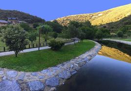 Playa fluvial de San Facundo.