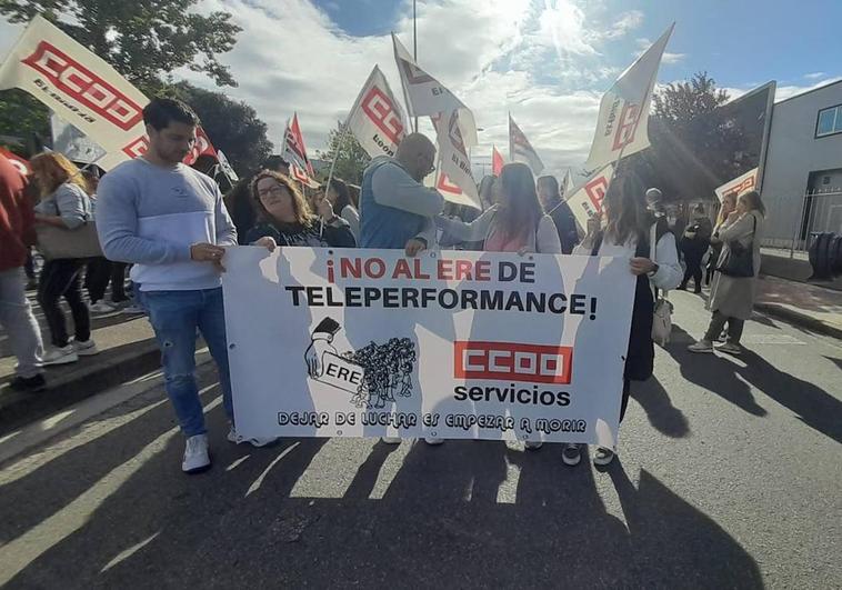 Los trabajadores de Teleperformance exigen «ofertas directas» de las instituciones para frenar los despidos