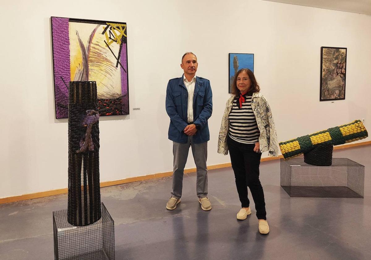 Imagen de la inauguración de la muestra.