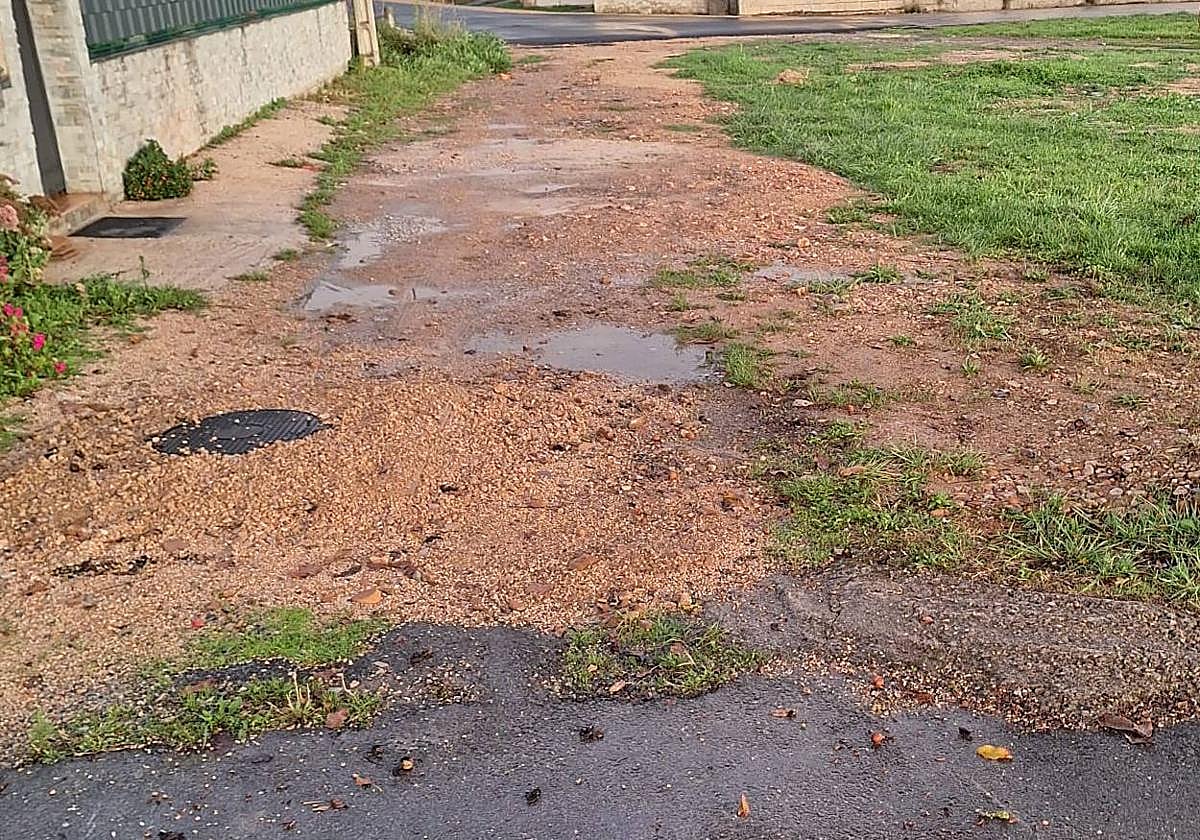 Imagen del acceso a una vivienda de un vecino con problemas de movilidad.