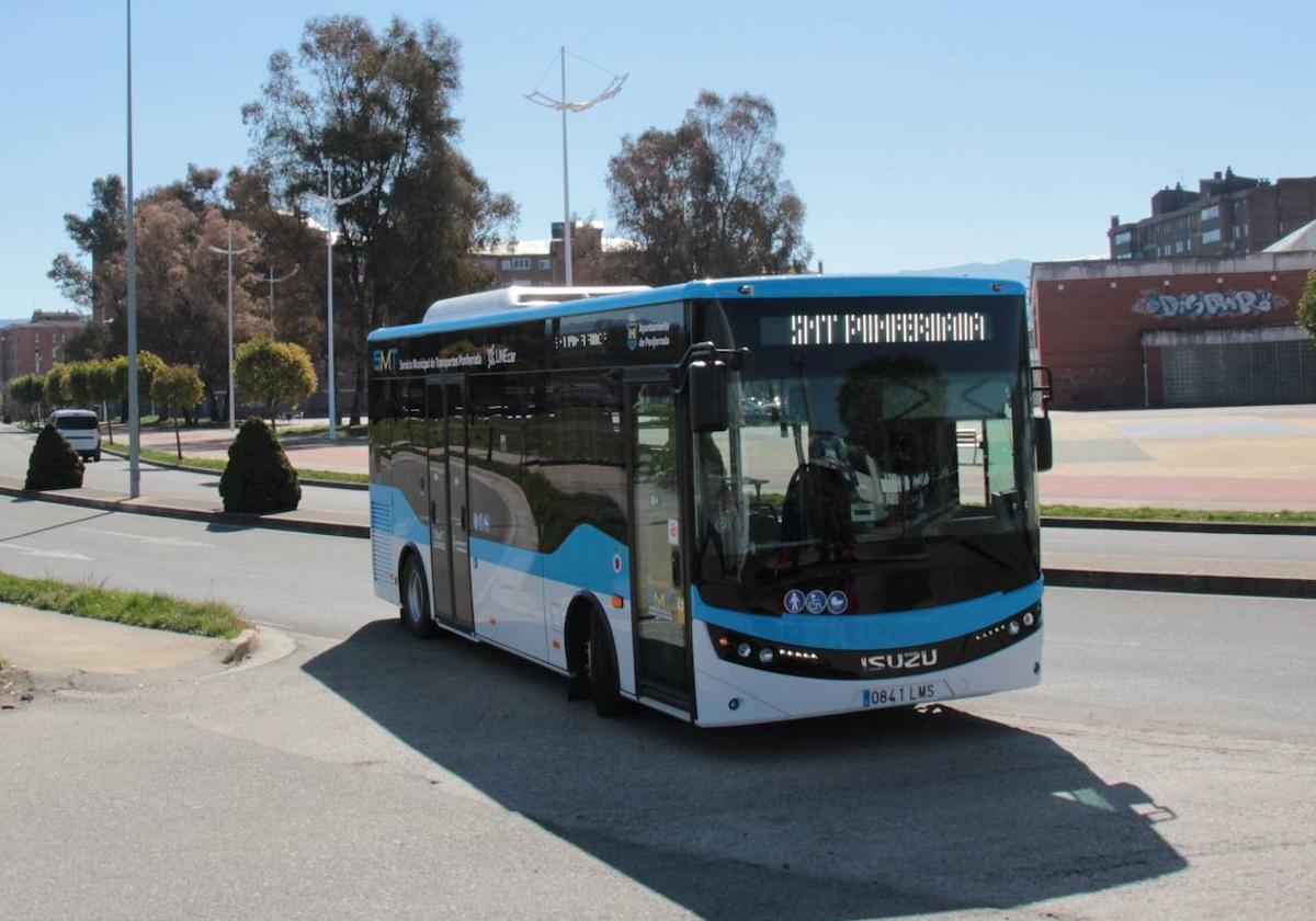 Autobús urbano de Ponferrada.