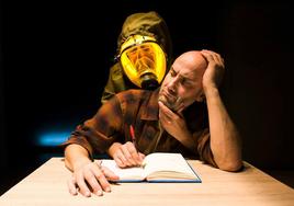 La compañía catalana Titzina Teatro presenta 'Búho' en el Bergidum.