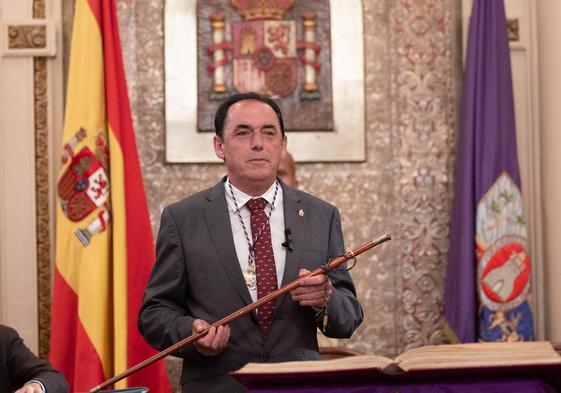 El presidente de la Diputación de Soria, Beniro Serrano.