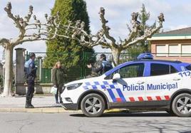 Patrulla de la Policía Municipal de Ponferrada.