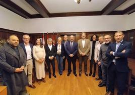 Ayuntamiento de Ponferrada y CEL se reúnen para analizar la situación económica y social del Bierzo.
