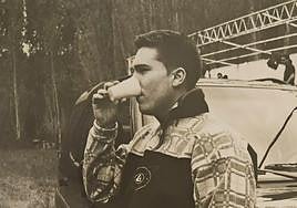 El Campo de Fútbol de Villadepalos hace años