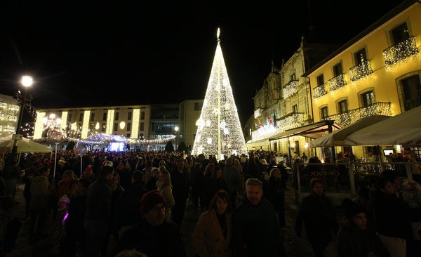 Ponferrada pone luz a la Navidad