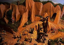 Las Médulas en el Belén de Villaverde