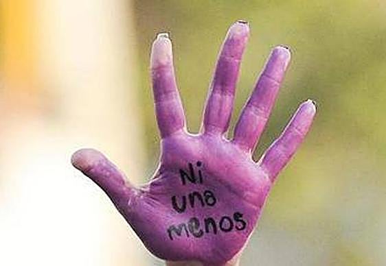 Imagen de una protesta contra la violencia machista.