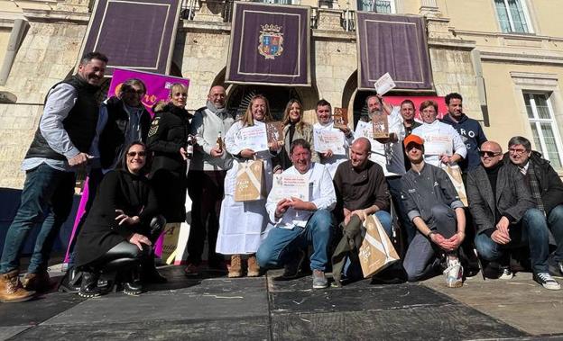 El restaurante La Tronera de Villadepalos gana el primer premio del Campeonato de Platos del Cerdo de Castilla y León 