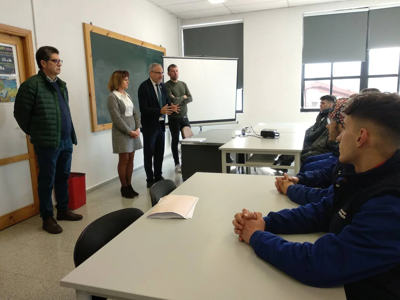 Presentación de los dos nuevos programas mixtos de formación y empleo de la Escuela Taller de Ponferrada.