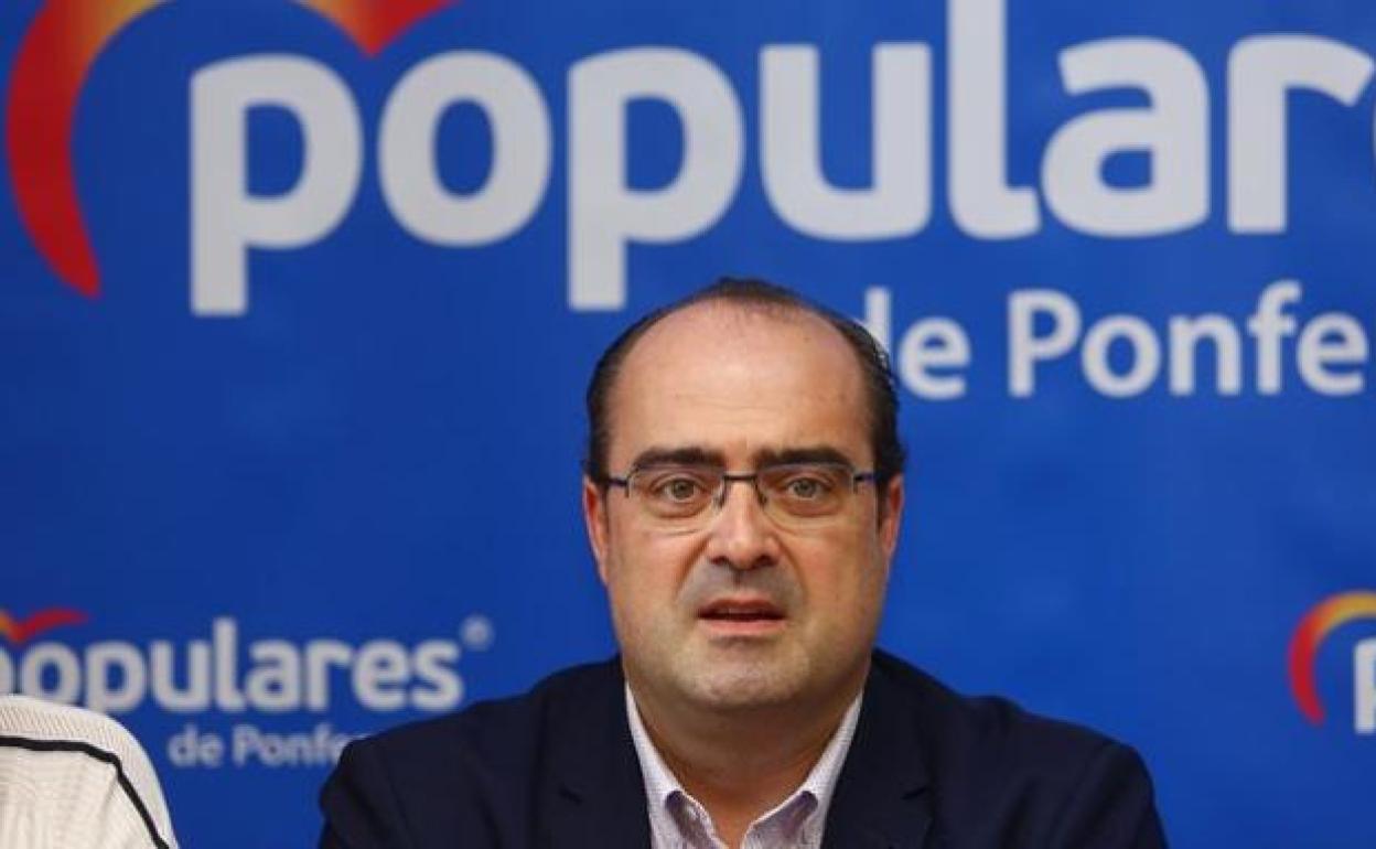 El portavoz del PP en el Ayuntamiento de Ponferrada, Marco Morala.