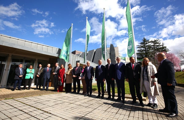 El presidente del Senado visita de Ponferrada. 