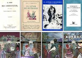 Portadas de distintas ediciones de El Señor de Bembibre.