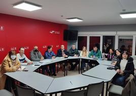 Imagen de la Comisión Ejecutiva Municipal del PSOE de Ponferrada.