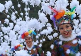 Imagen de un desfile de Carnaval.