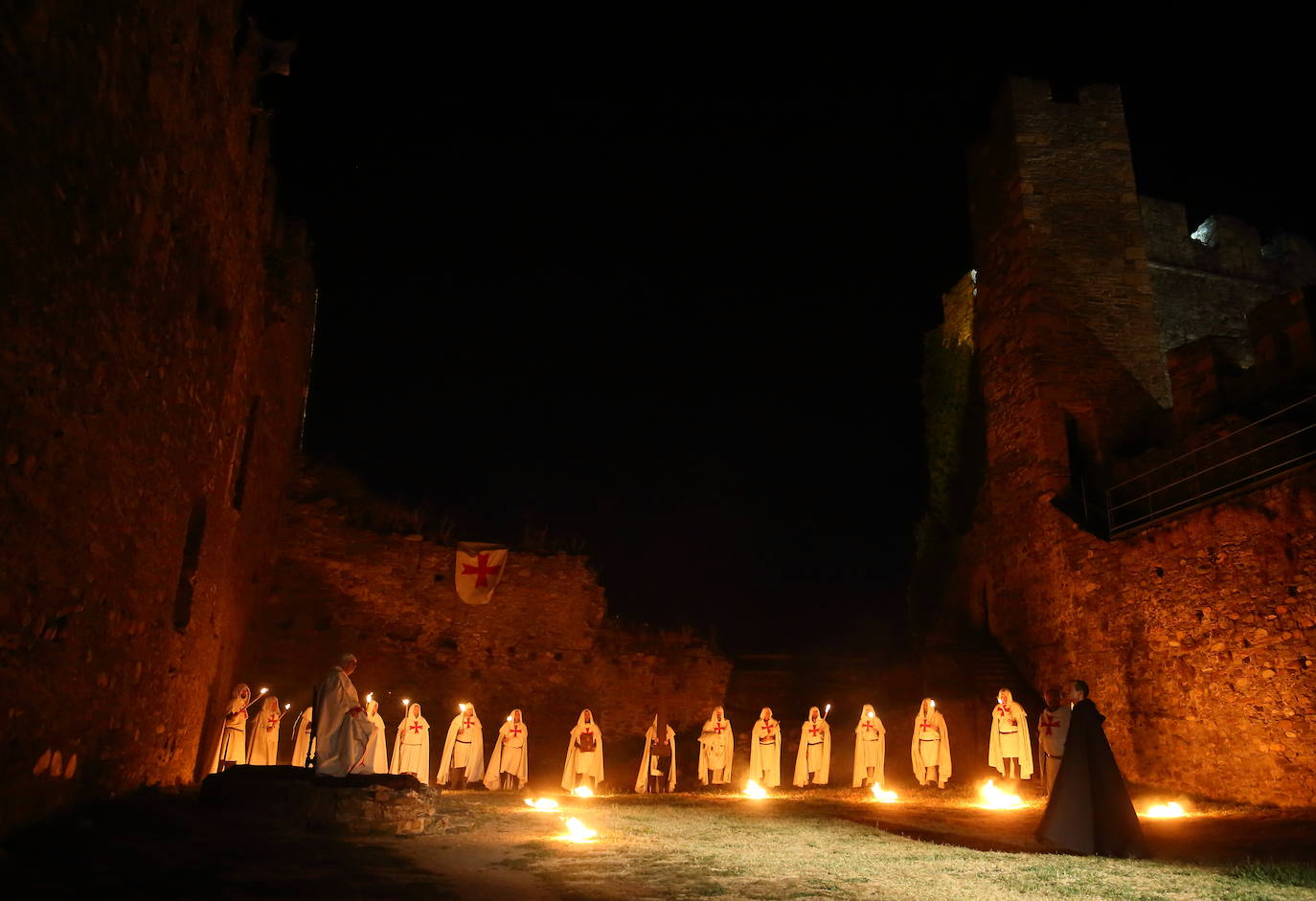Visitas teatralizadas en el Castillo de los Templarios de Ponferrada