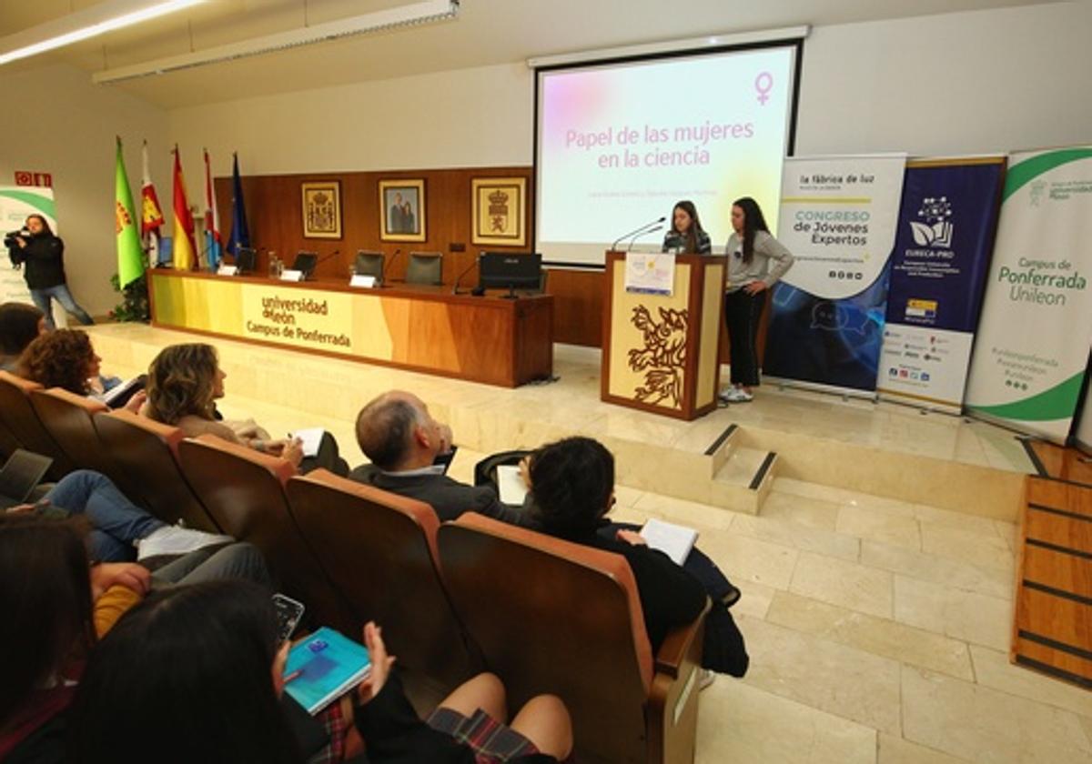 Imagen del V Congreso de Jóvenes Expertos celebrado en el Campus de Ponferrada.