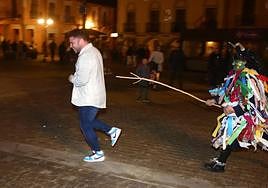 Recreación del Entroido Berciano a cargo del grupo folclórico Alegría Berciana