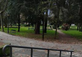 Imagen de archivo de un parque en Ponferrada.