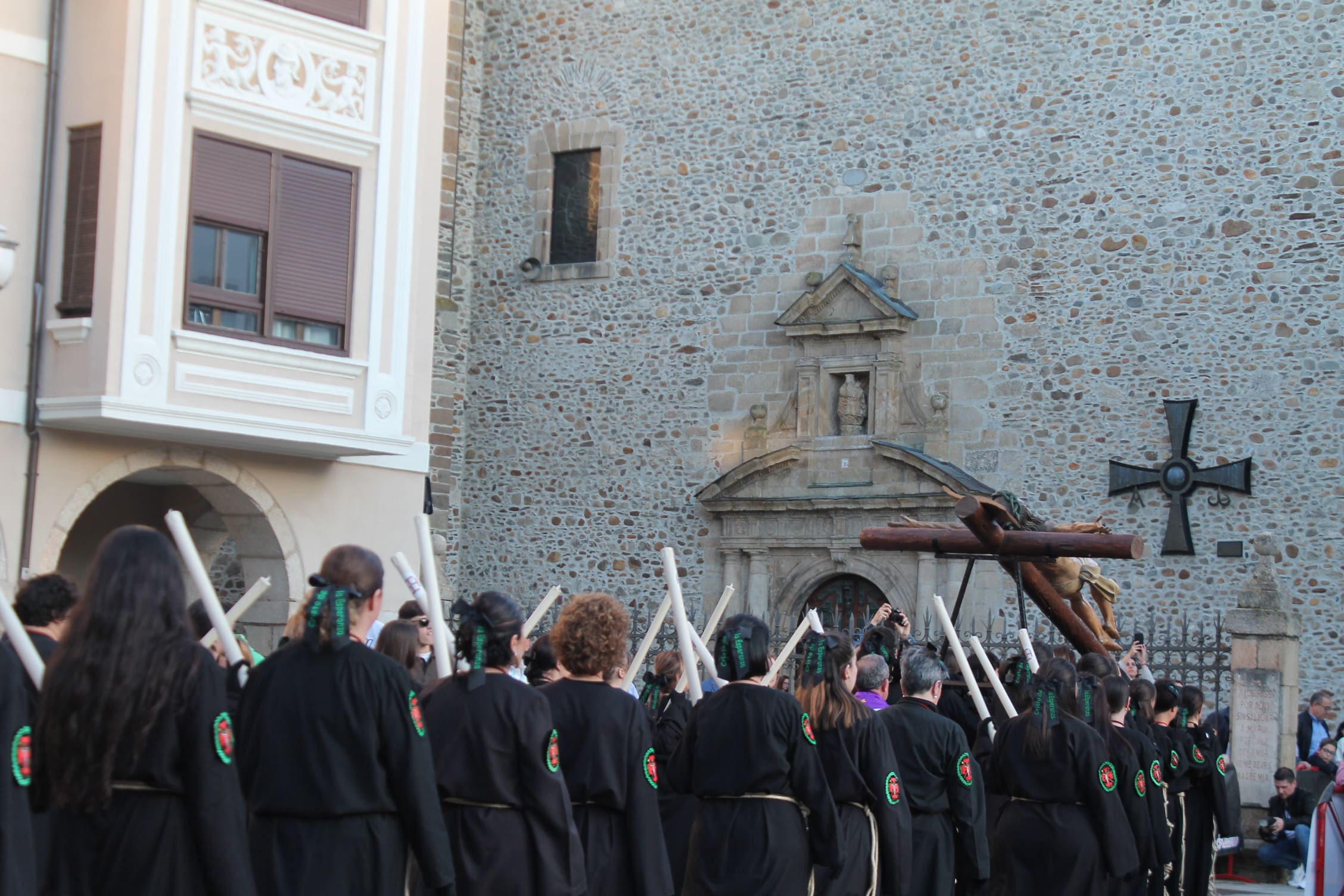 El Castillo de Ponferrada acoge al Cristo de la Esperanza