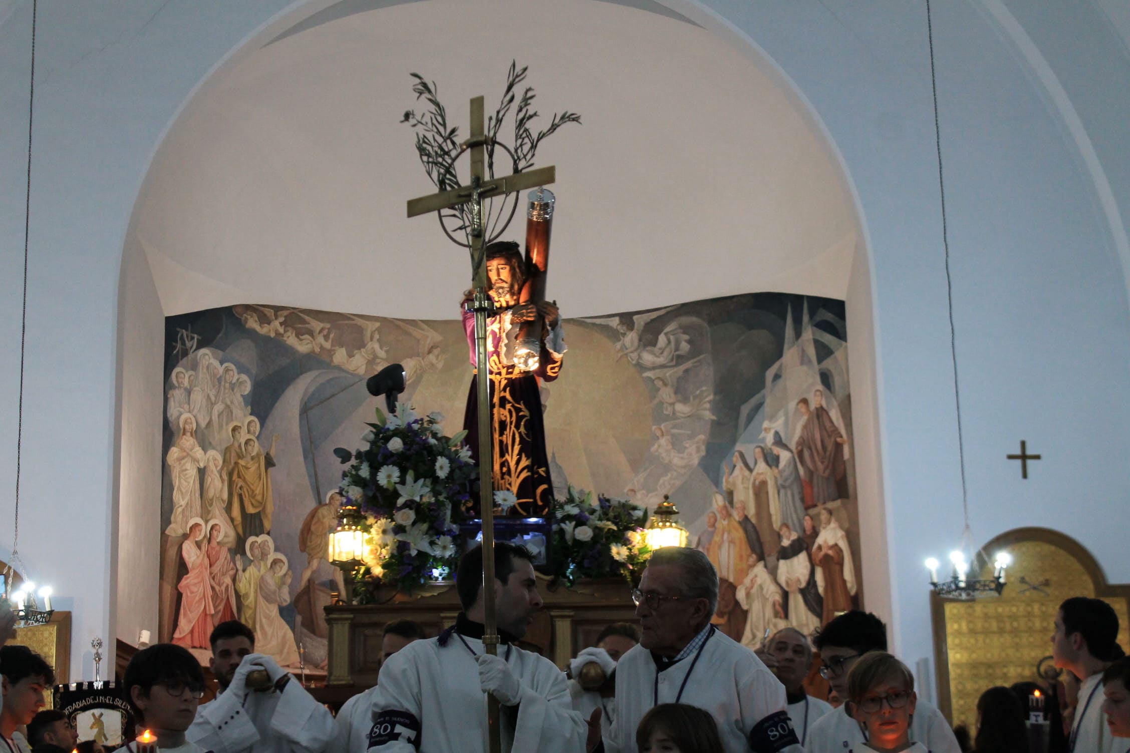 La procesión de El Silencio emociona a Ponferrada