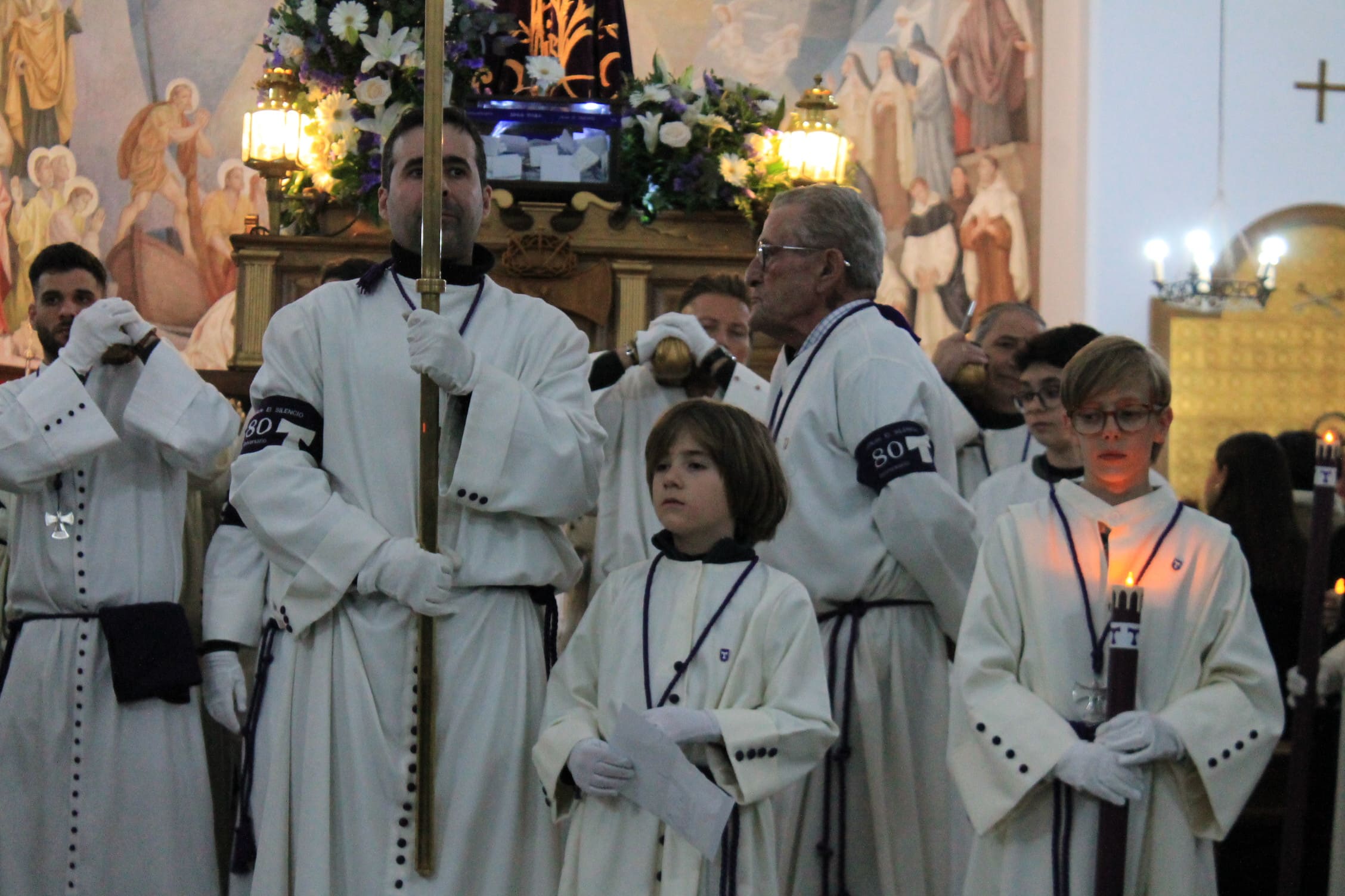 La procesión de El Silencio emociona a Ponferrada
