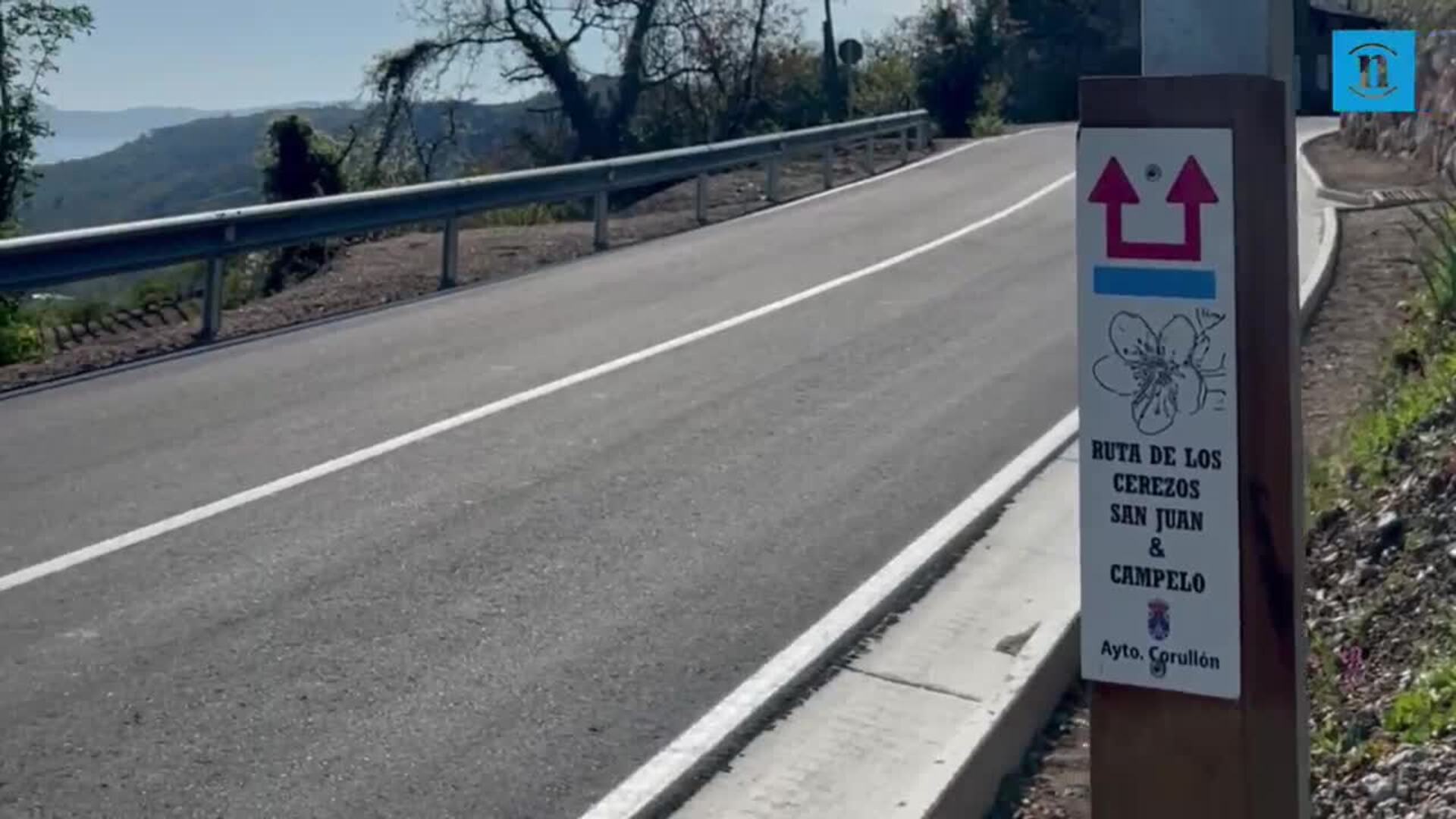 Un paseo entre cerezos en flor: el espectáculo natural de Corullón