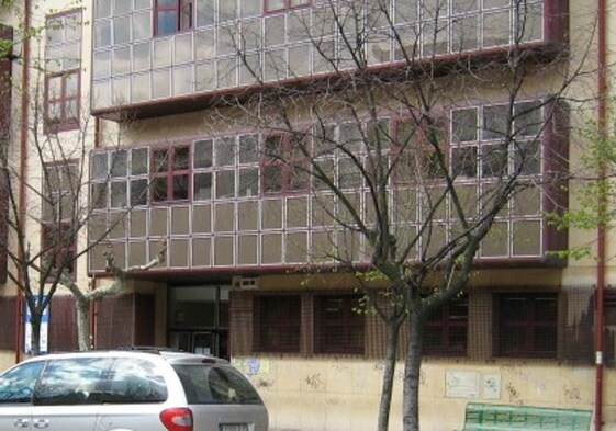 Centro de salud Ponferrada I situado en la zona alta de la ciudad.