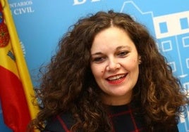 La alcaldesa de Bembibre, Silvia Cao.