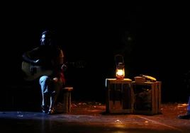 Imagen de 'Sangre Carbón', de Teatro El Mayal de la ULE.